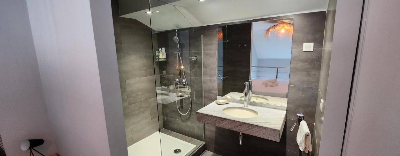 Beau Duplex Vue Mer Avec Piscine Et Acces Plage Marigot  Extérieur photo
