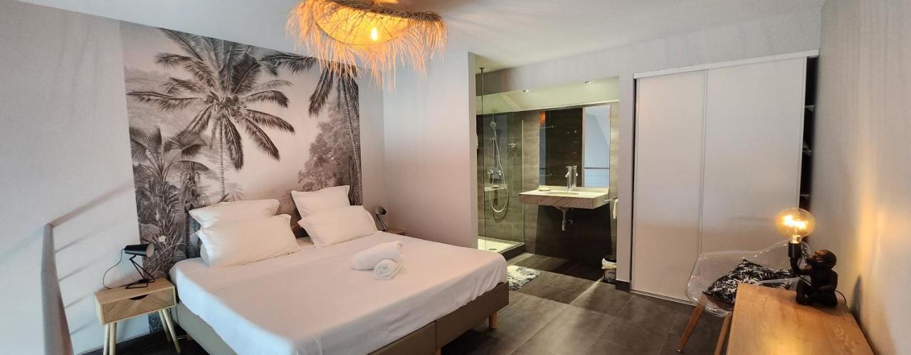 Beau Duplex Vue Mer Avec Piscine Et Acces Plage Marigot  Extérieur photo